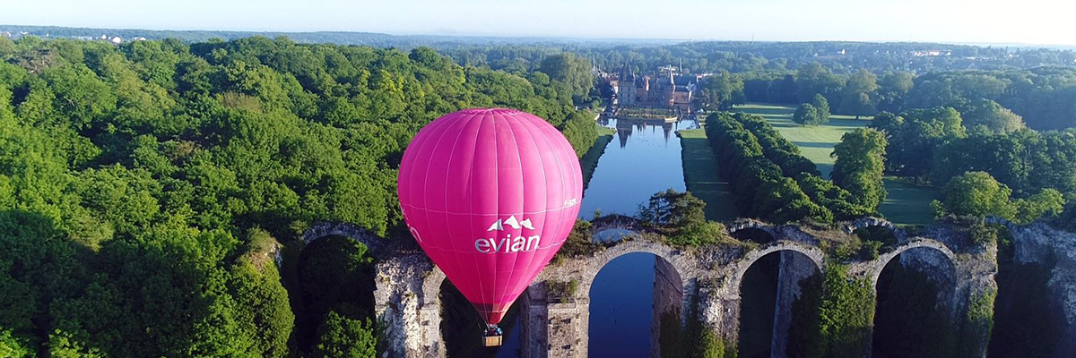 Décollage montgolfière au départ de Baronville Décollage montgolfière au départ de Baronville